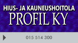 Hius- ja Kauneushoitola Profil Ky logo